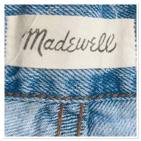 Madewell The Perfect Vintage Jeans Embroidered Light Wash Hi Rise Size 28 - Picture 14 of 16